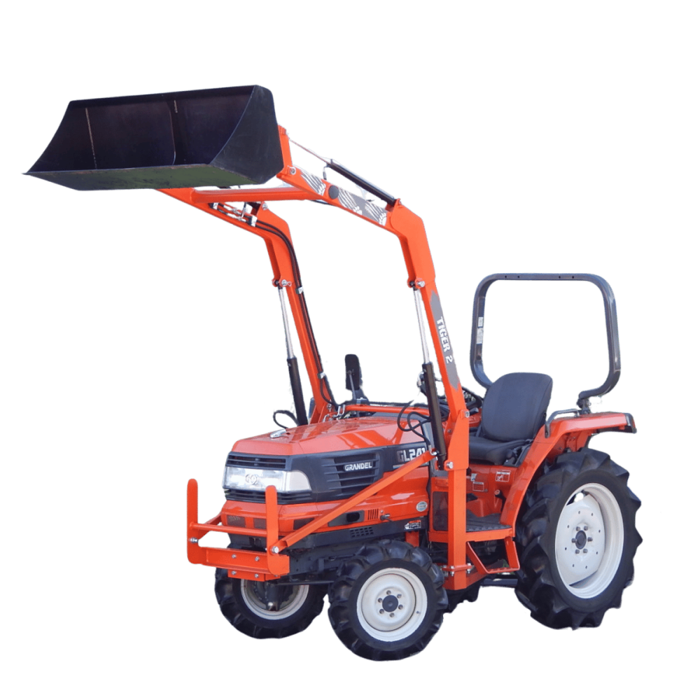 Standard front loader up to 25 hp