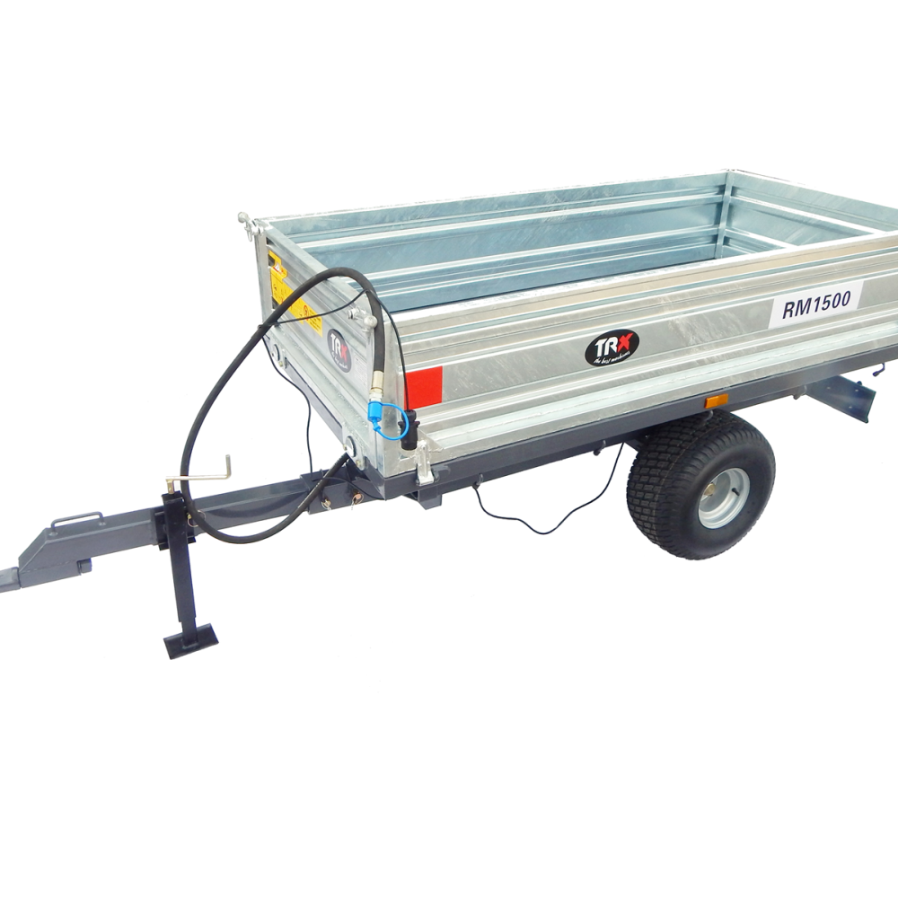 Trailer with lighting 1500 + kiper 