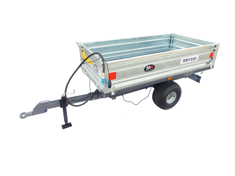 Trailer with lighting 1500 + kiper 