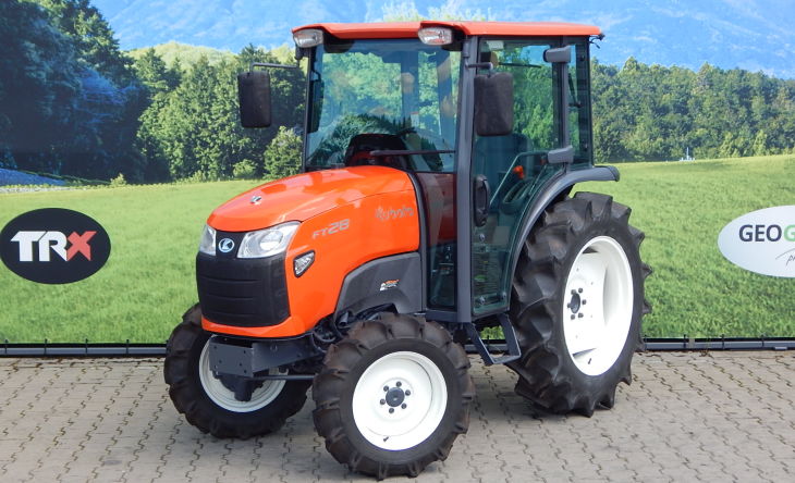 Kubota, model FT28, nr. ramy: 12202 4WD+kabina AC