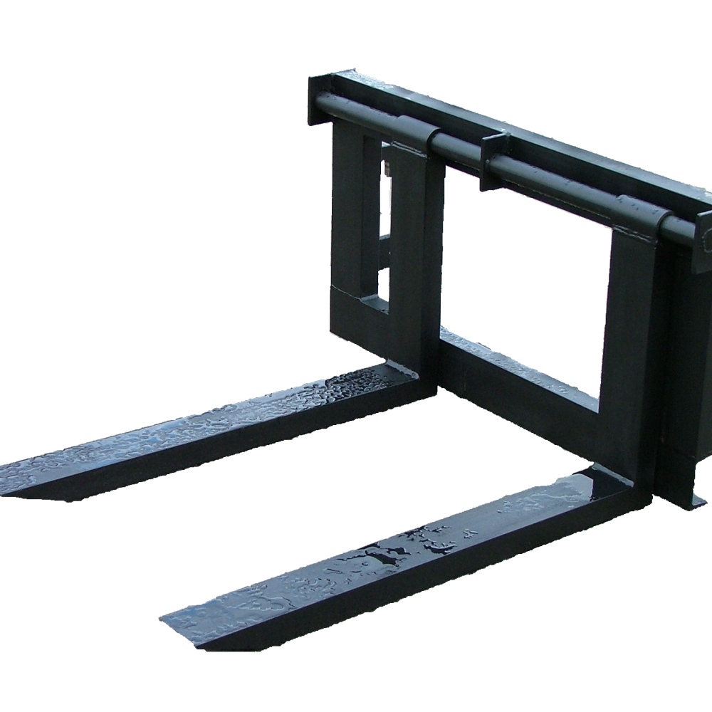 Pallet fork dedicated to the front loader