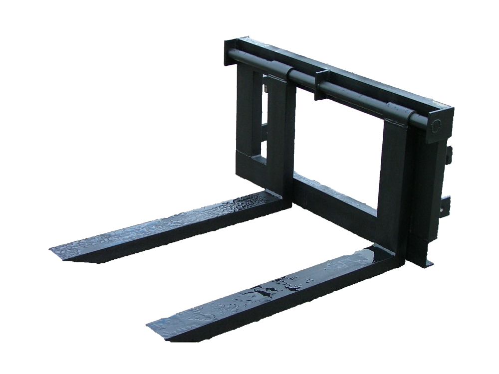 Pallet fork dedicated to the front loader