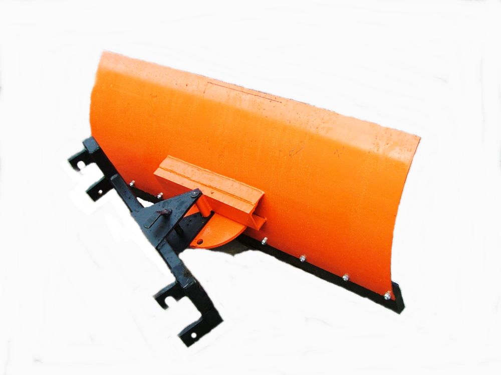 Snow ploughshare attached to the front loader 130cm