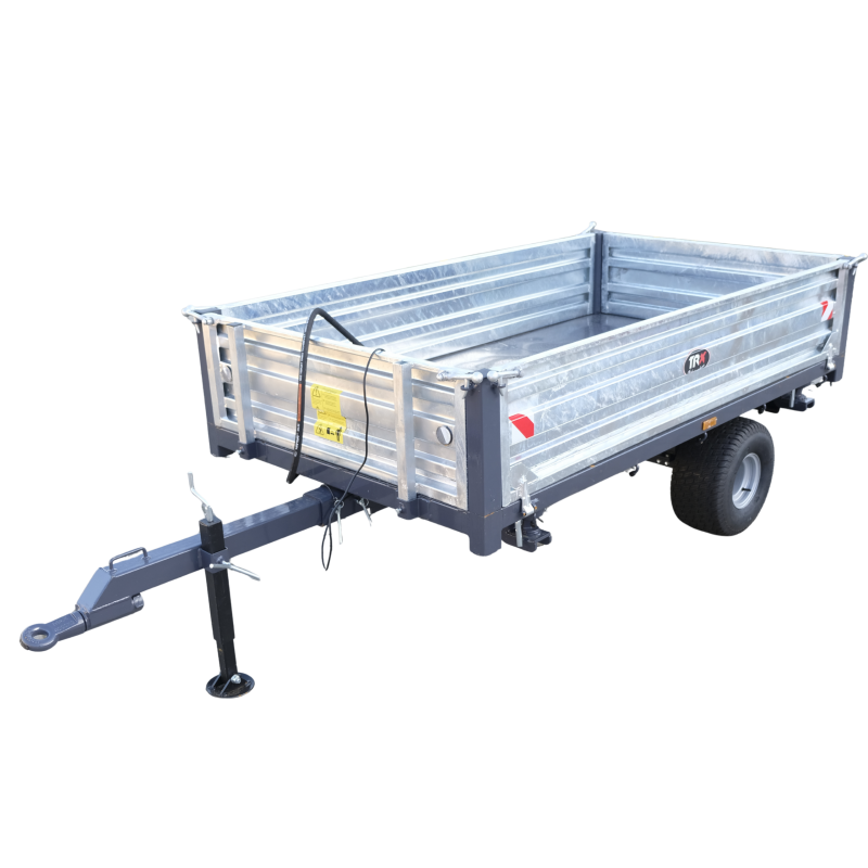 Trailer with lighting 1500 BIG + kiper 
