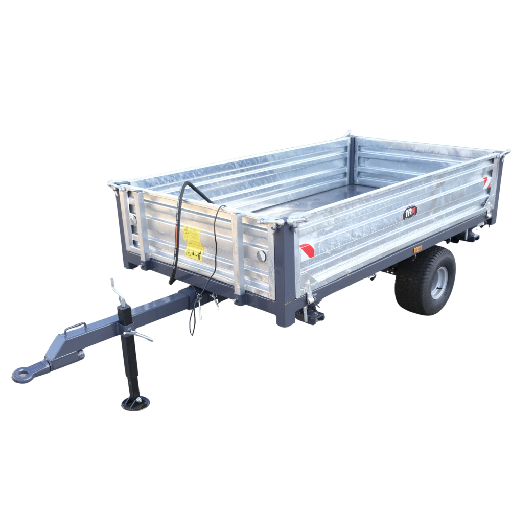 Trailer with lighting 1500 BIG + kiper 