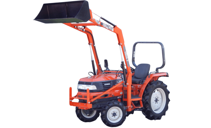 Standard front loader up to 25 hp