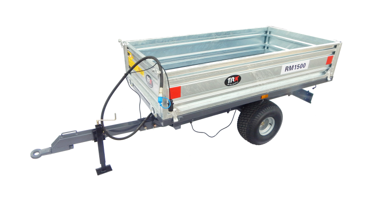 Trailer with lighting 1500 + kiper 