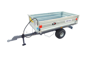 Trailer with lighting 1500 + kiper 