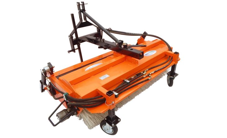 Sweeper SW 220 with basket with PPN (plastic) brush GEOGRASS