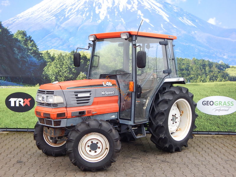 Kubota, model L46, nr. ramy: 80784 4WD+KABINA