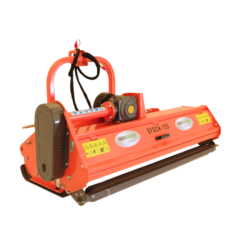 flail mower with sidewise shifting EFGCH-155M GEOGRASS