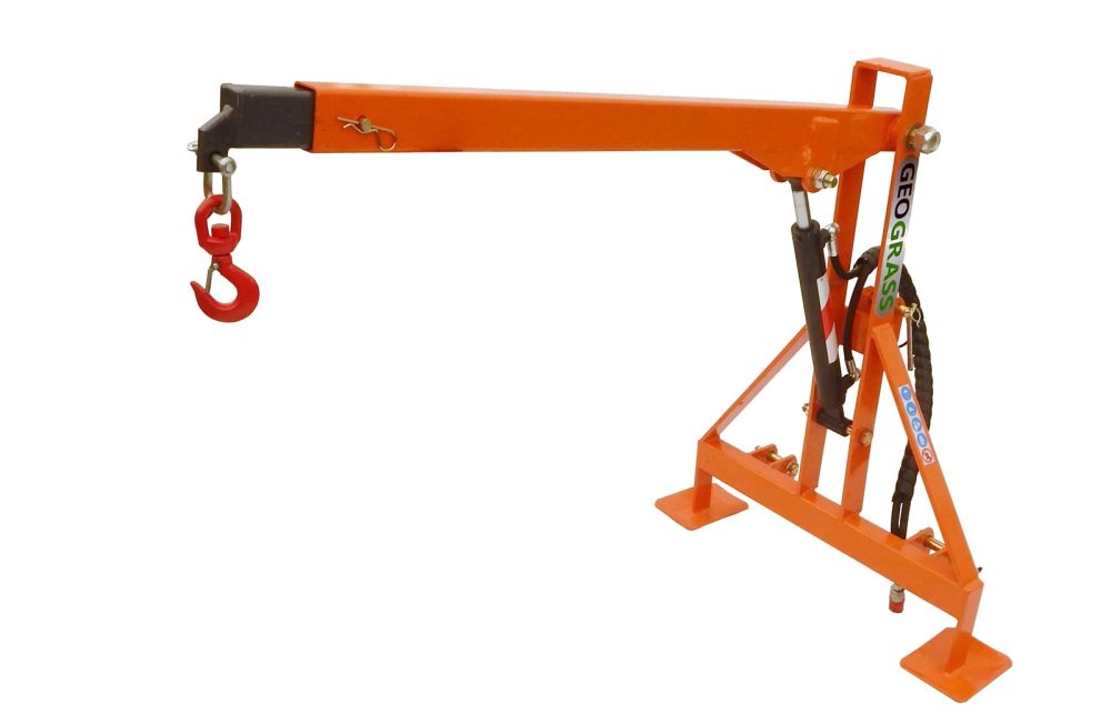 Hydraulic crane for small tractors EL500